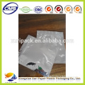 High quality silver plastic bag packaging